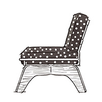 椅子のイラスト