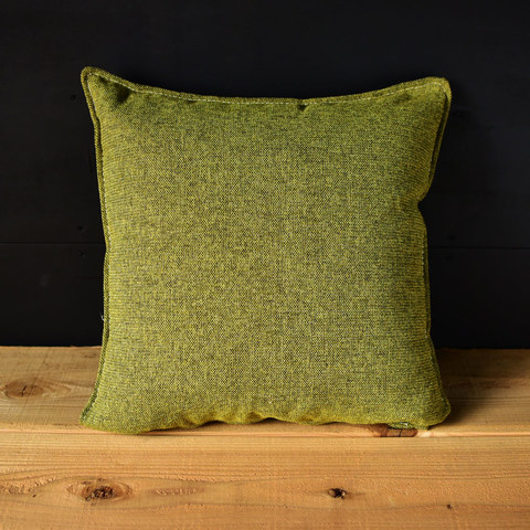 クッション（小）　黄緑色