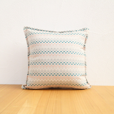 クッションカバー（小）ピンク・水色・白色