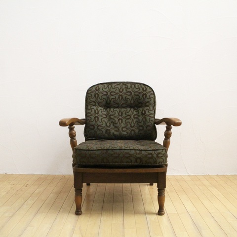 飛騨産業　キツツキ　usedリメイクチェア　一人掛けソファ