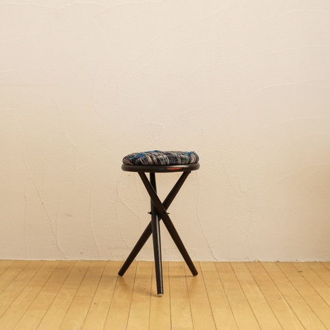 used リメイクスツール　フランス輸入生地